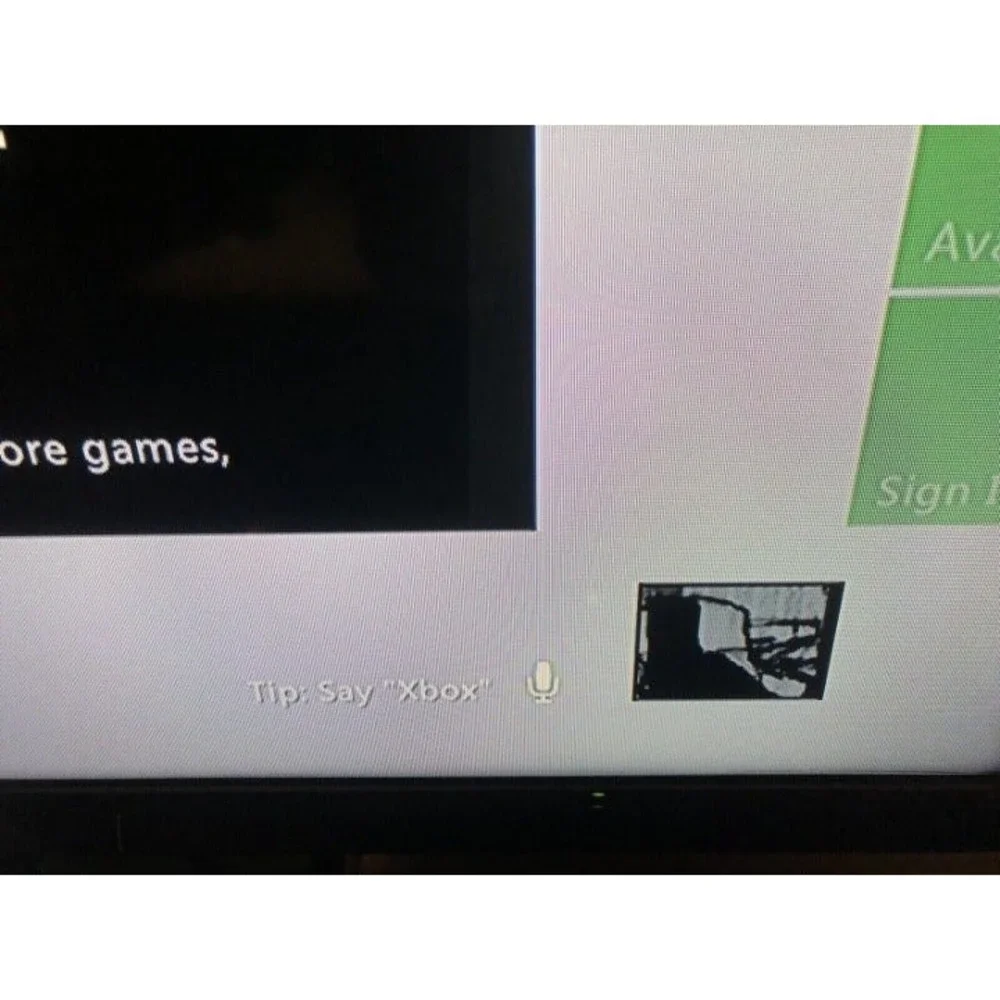 Microsoft 1414 Xbox 360 Kinect Sensor Bar Only - Black - Tested Working